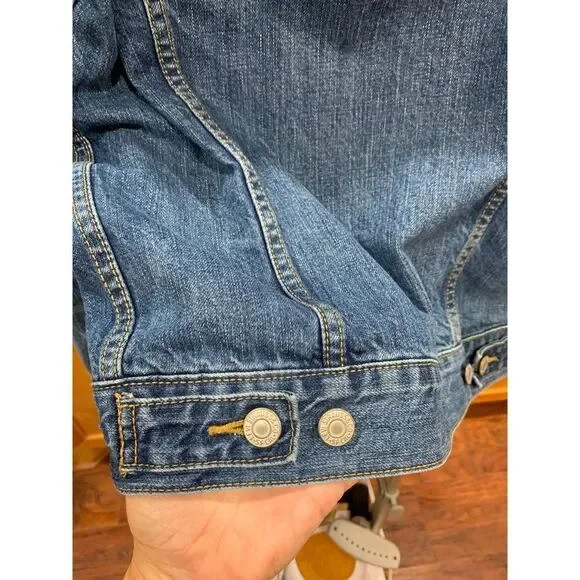 Levi’s 2012 Trucker Denim Jacket - Medium Wash - Men’s Small … - Picture 8 of 12